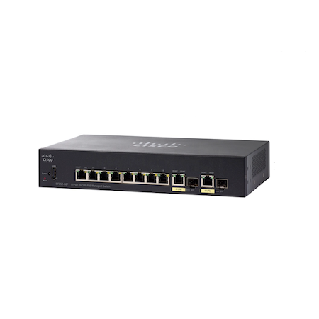 سوئیچ اسمال بیزینس سیسکو 8 پورت Poe مدل SF352-08P